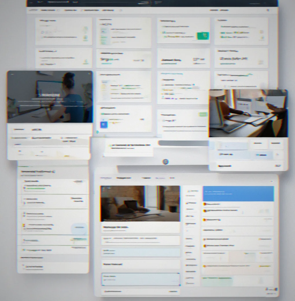 MellowLedger dashboard with client files organized and searchable, showing communication threads grouped by project