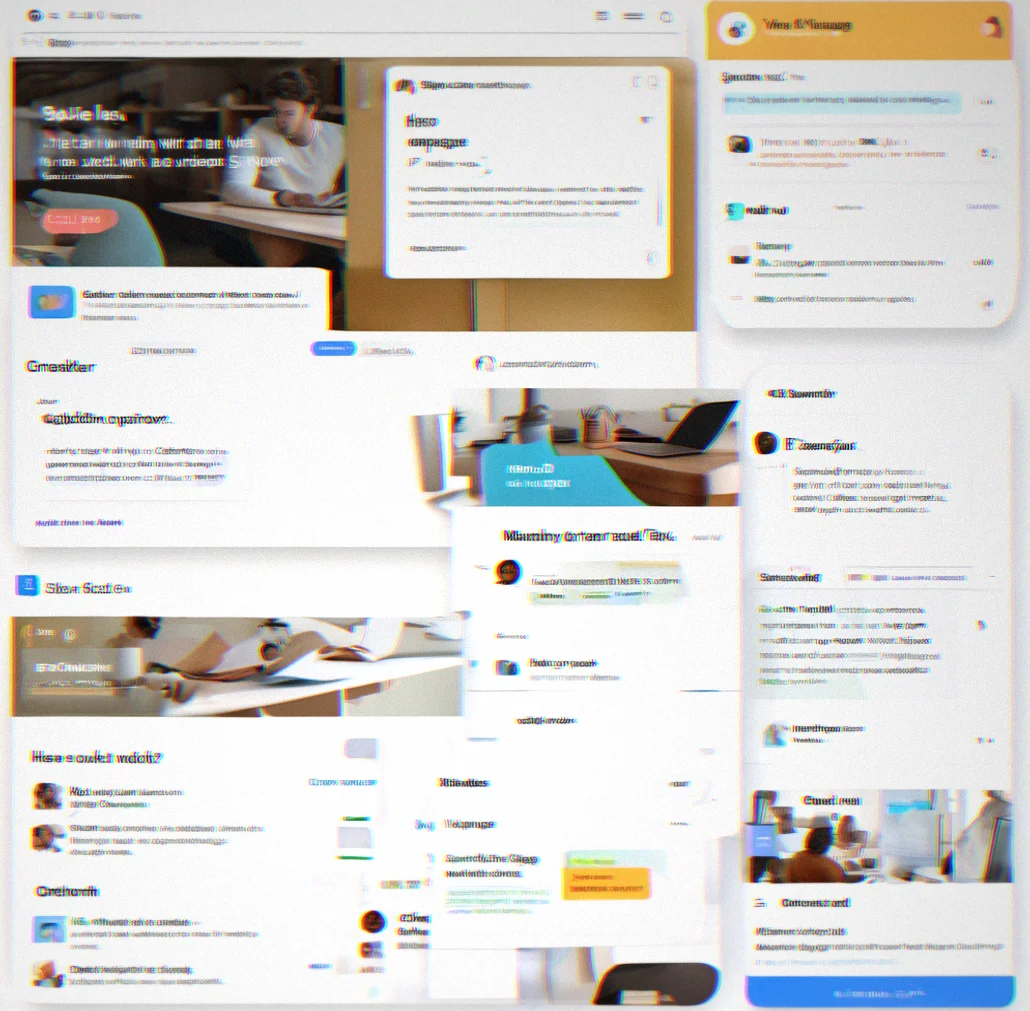 Search pulling results from emails, files, and Slack messages at once, with snippets showing where the match is and how relevant it is
